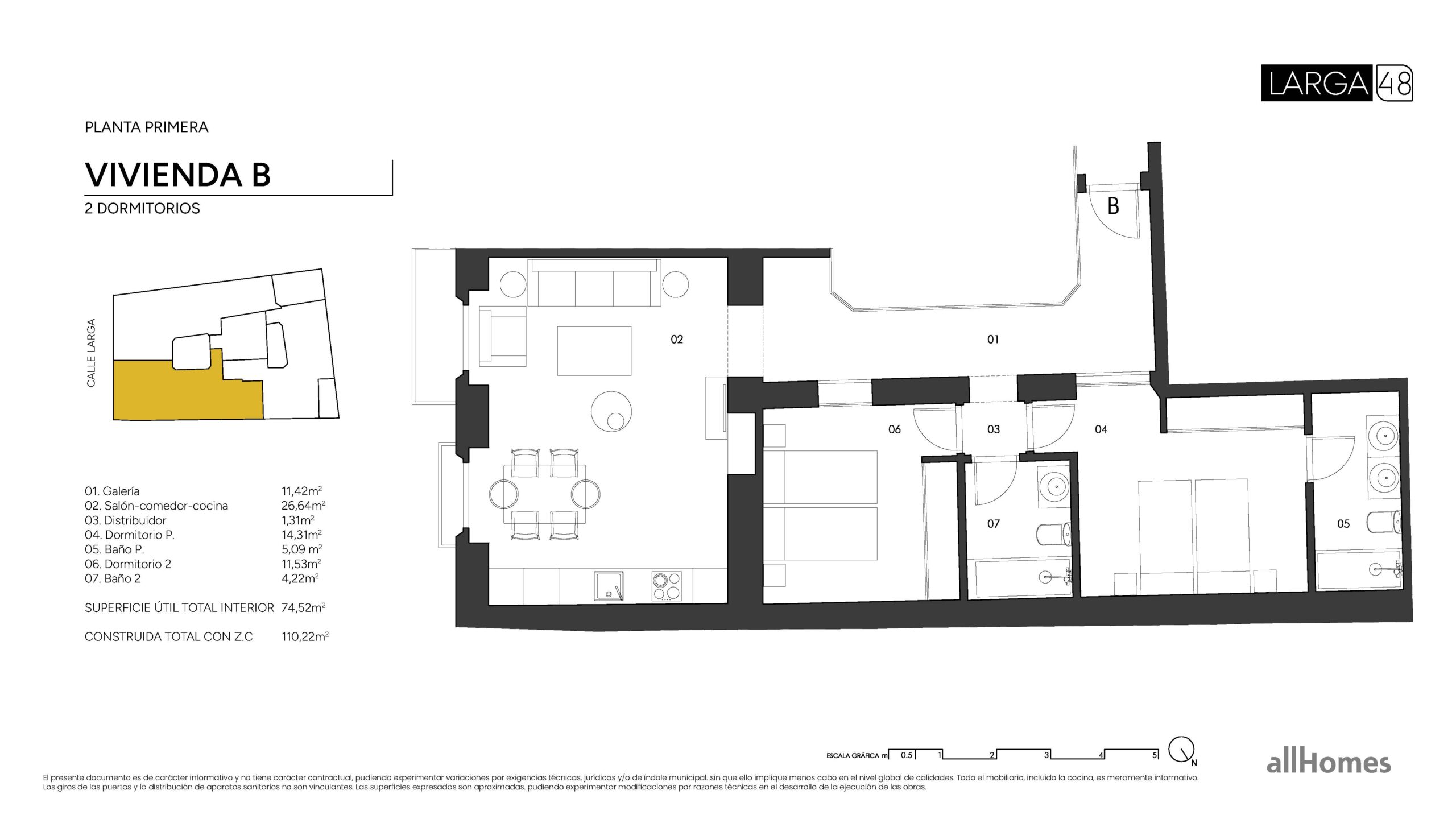 Larga48_Vivienda B-2_Dormitorios